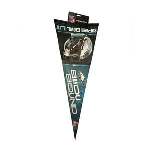 NWT Philadelphia Eagles NFL Super Bowl LIX Pennant, Never Used.